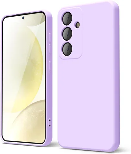 Miniatura 309 de oakxco Funda para teléfono Samsung Galaxy S21 Ultra con agarre de silicona líquida, bonita funda delgada y delgada de goma suave de TPU lisa