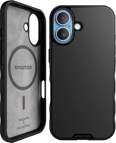 Miniatura 142 de Smartish® Funda delgada para iPhone 13 Pro - Gripmunk - [ligera + protectora] Funda de agarre fina - Black Tie Affair