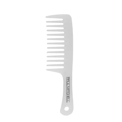 Paul Mitchell Peine desenredante, peine de dientes anchos desenreda el cabello húmedo o seco Opaco: 9.62 pulgadas. Longitud (paquete de 1)