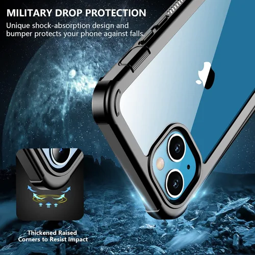 Miniatura 5 de Red2Fire Funda para iPhone 13, [Cuerpo Completo 360] [Protección de Servicio Pesado] con Protector de Pantalla Integrado Resistente Robusto 12 Pies