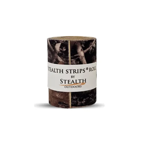 Miniatura 23 de Stealth Strips Cinta silenciadora de camuflaje Tela silenciadora autoadhesiva Ideal para silenciar todo tu equipo de caza de metal y accesorios
