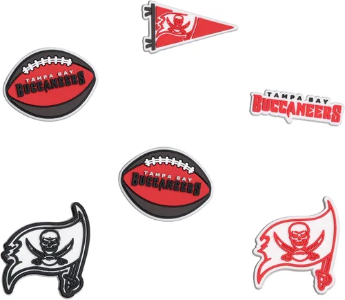 Miniatura 10 de FOCO unisex-adult NFL Team Logo 6-Pack Shoe Charms