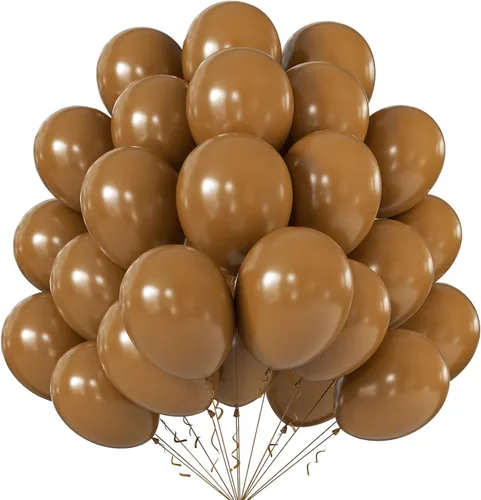 Miniatura 46 de KALOR Globos dorados champagne, 100 piezas de 5 pulgadas de globos mini de látex mate para arco de guirnalda de globos, decoración de cumpleaños