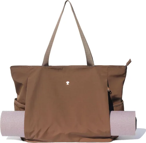 Miniatura 31 de Bolsa para esterilla de yoga ESVAN, bolsa de mano para yoga, bandolera para esterilla de yoga, bolsa de transporte para oficina, yoga, pilates, Aa