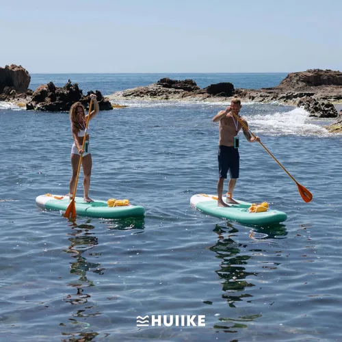 Miniatura 7 de HUIIKE Tabla de Paddle Inflable para Adultos con Accesorios Incluidos, Remo, Aletas, Bomba. Tabla de Stand Up Paddle de Gran Estabilidad y Paquete