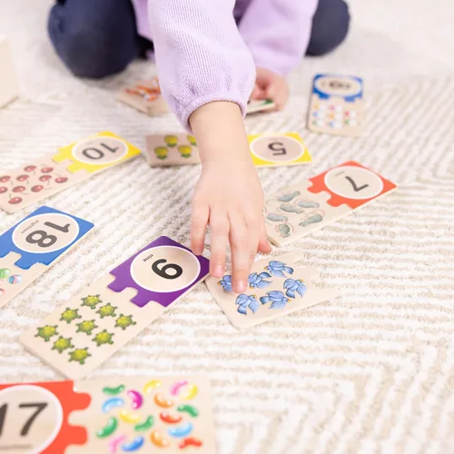 Miniatura 7 de Melissa & Doug Rompecabezas de números para autocorrección, Multicolor/Ninguno