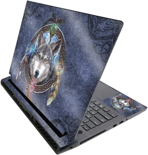 Miniatura 278 de MightySkins - Skin brillante con purpurina para Alienware M17 R3 (2020) y M17 R4 (2021) - Diversión de los años 90 Acabado duradero con purpurina