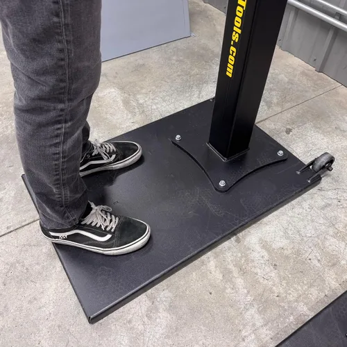 Miniatura 9 de Trick-Tools Versa-Mount - Pedestal de piso de tornillo móvil resistente y amoladora, fabricado en los Estados Unidos