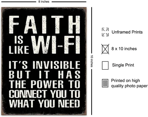 Miniatura 2 de Decoración de Pared Religiosa Espiritual Inspiradora - Arte de Pared Cristiano - Regalos Católicos para Hombres, Cueva del Hombre - Decoración