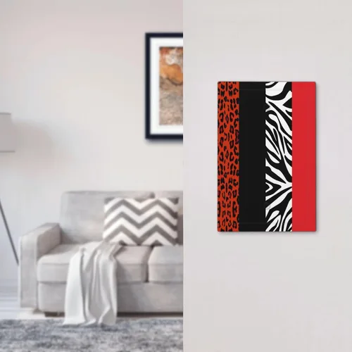 Miniatura 58 de Cubiertas de placa de pared de 3 gang con interruptor de luz de triple palanca, en negro y dorado con esplendor de oro rosa, estampado floral