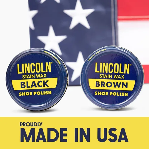 Miniatura 4 de Lincoln Cera para pulir zapatos - 2-1/8 oz Fabricado en Estados Unidos desde 1925
