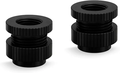 EK WB EK-Quantum Torque Pass-Through G1/4, negro, paquete de 2