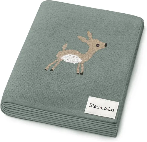 Miniatura 17 de Manta de punto para bebé, 100% algodón, suave, acogedora, para envolver cuna, manta de regalo para recién nacidos, bebés, niños pequeños, unisex 12