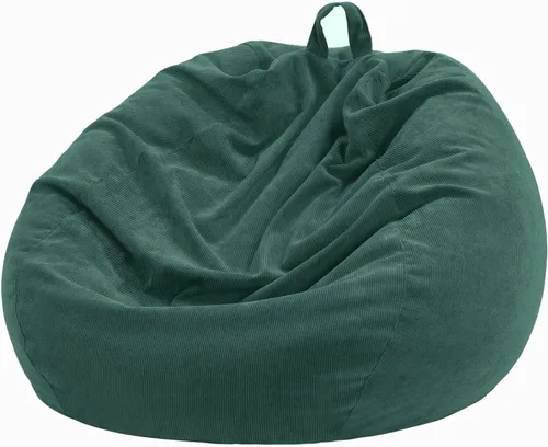 Miniatura 11 de Funda para Silla Puf de 3 pies (Sin Relleno) 35"×43" Almacenamiento Grande de Animales de Peluche Silla Puf Lavable Funda para Silla Puf Grande