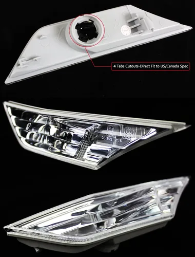 Miniatura 2 de Luces para el lateral de la defensa para 2016-2017 10TH HONDA CIVIC RS STYLE JDM