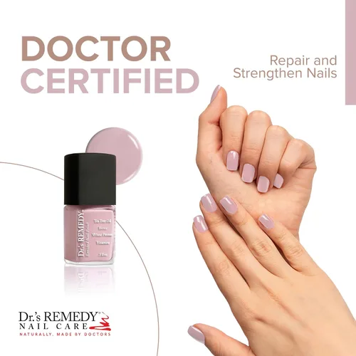 Miniatura 2 de Dr's Remedy - Esmalte de uñas enriquecido: no tóxico, totalmente natural y orgánico - Formulado por médicos: fortalece, restaura, cura y protege