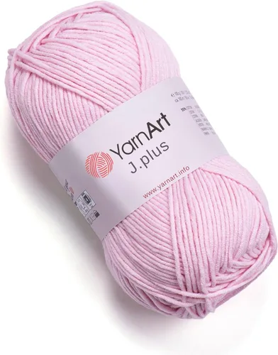 Miniatura 24 de YarnArt Jeans Plus - Hilo de mezcla de algodón suave, 100g (3.5 onzas), 160m (174 yardas), 55% algodón, 45% acrílico, grosor medio #4, ideal