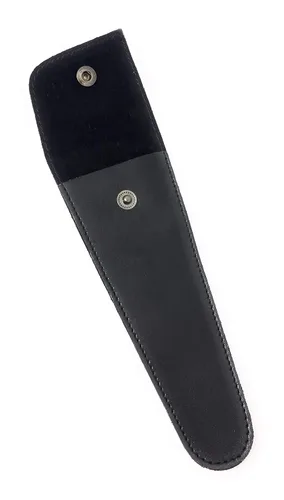 Miniatura 3 de G.B.S Funda de cuero negro para maquinilla de afeitar