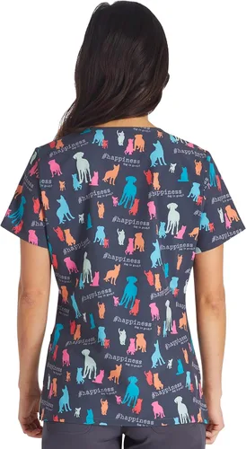 Miniatura 3 de Tooniforms TF614 - Top con cuello en V