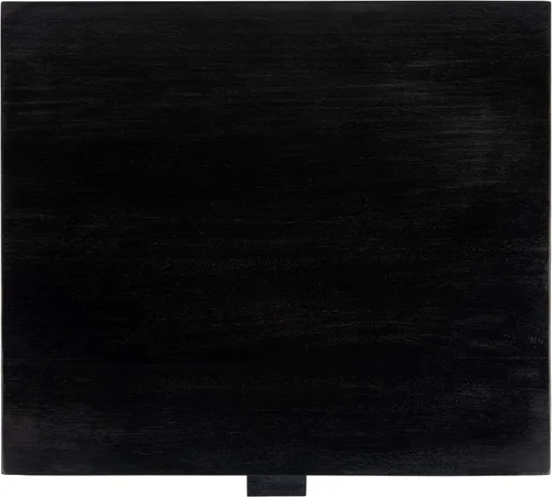 Miniatura 8 de SAFAVIEH Home Collection Hedwig - Mesita de noche de ratán negro y natural de 2 puertas