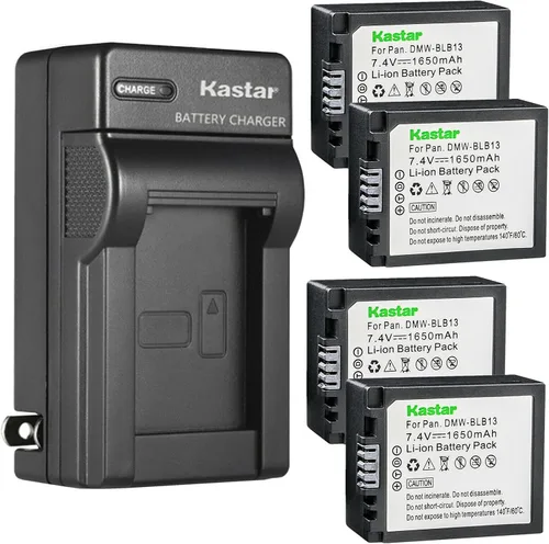 Miniatura 9 de Kastar Paquete de 1 cargador de batería y pared de CA para Panasonic Lumix DMC-G2 DMC-G2A DMC-G2R DMC-G2K DMC-G2KGK DMC-G2W, Lumix DMC-G10 DMC-G10K