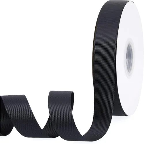 Miniatura 32 de Cinta de grogrén de doble cara de color liso azul bebé de 1-1/2 pulgadas x 50 yardas para envolver regalos, bodas, fiestas, manualidades, lazos