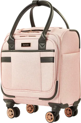 Miniatura 7 de kensie Hudson Softside - Juego de equipaje giratorio de 3 piezas Rosa Hudson Softside - Juego de equipaje giratorio de 3 piezas