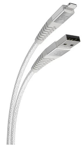 Miniatura 5 de Scosche i3B1SG-SP - Cable de carga Lightning trenzado con certificación MFi Strikeline Sync para todos los dispositivos Lightning, 1 pie, color negro