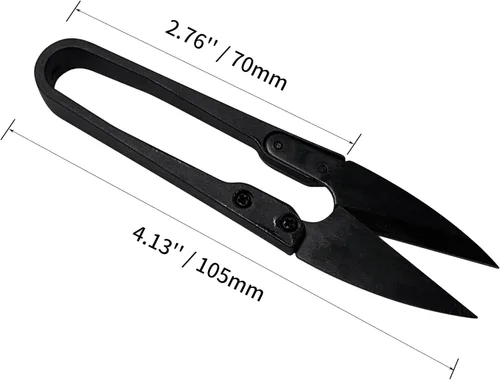 Miniatura 2 de HFS (R) Tijeras de bonsái, podadoras para brotes y hojas, tijeras para recortar plantas, flores, 6