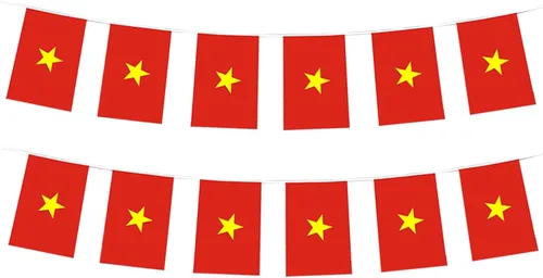 Miniatura 16 de Bandera de Francia Pequeña Mini Bandera Francesa Banner Decoraciones para Desfiles, Fiestas, Aulas, Jardines y Festivales (Francia)