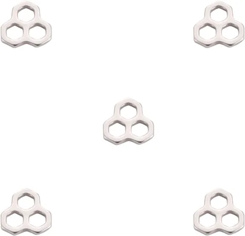 Miniatura 7 de kkjoy 5 dijes de acero inoxidable para hacer joyas y manualidades, varios colgantes pequeños, suministros de manualidades, accesorios para pulseras