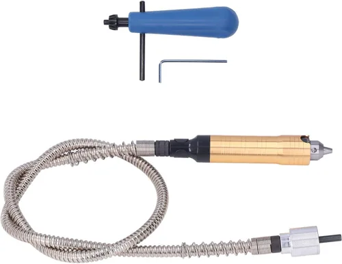 Mandril de extensión de eje flexible, adaptador de llave de portabrocas de extensión de eje flexible, accesorio flexible para taladro eléctrico
