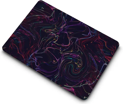 Miniatura 5 de Funda rígida compatible con MacBook Air de 13 pulgadas 2017 2016 2015 2014 2013 2012 2011 2010 modelo A1466 A1369, impresión a color, carcasa rígida