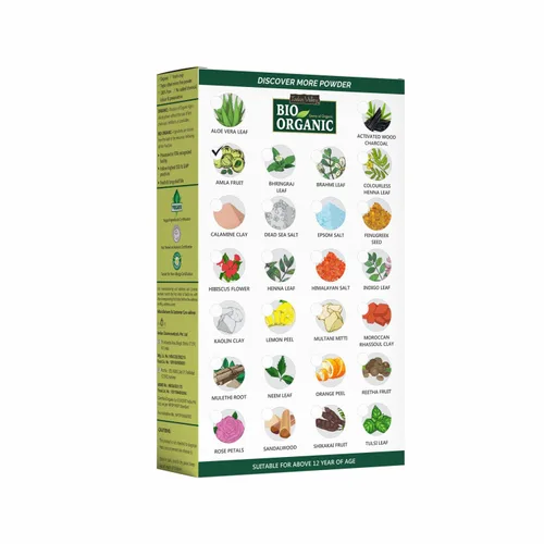 Miniatura 2 de INDUS VALLEY Bio Organic - Polvo de fruta de grosella india Amla 100% natural para el crecimiento del cabello, piel, grosella espinosa india Sin