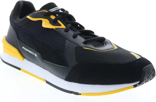 Miniatura 4 de PUMA Mens Porsche Legacy Low Racer Sneakers Shoes Casual - Black
