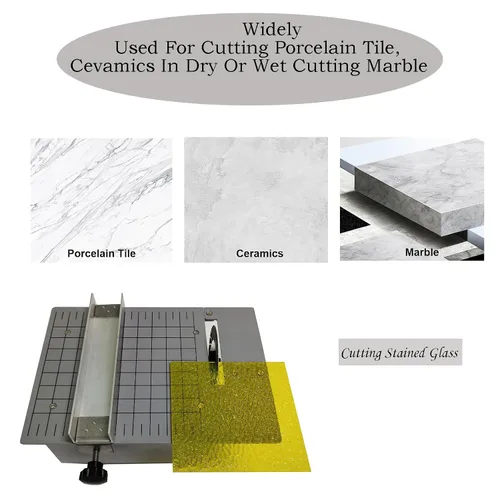 Miniatura 6 de Hoja de sierra para azulejos de grano 150 de 3.937 in, hoja de sierra de diamante ultrafina para cortar vidrio, baldosas de porcelana, cerámica