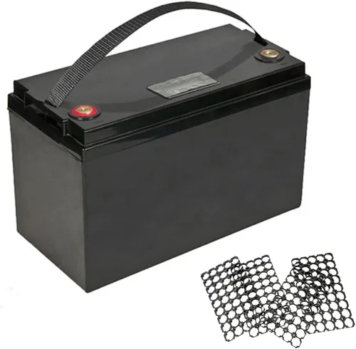 Caja de batería 12V100Ah para LiFePO4 32700 26650 18650 12V 12.8V 100Ah 120Ah 150Ah Caja de almacenamiento de energía del sistema solar (vitrina LCD