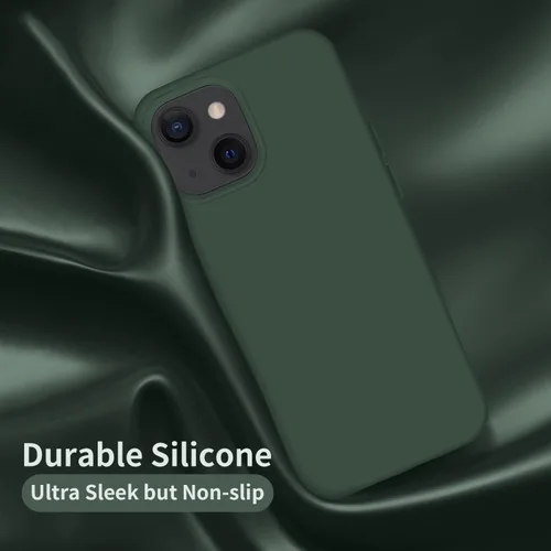 Miniatura 5 de Cordking Funda diseñada para iPhone 13, diseñada para iPhone 14, funda ultradelgada de silicona, funda protectora a prueba de golpes
