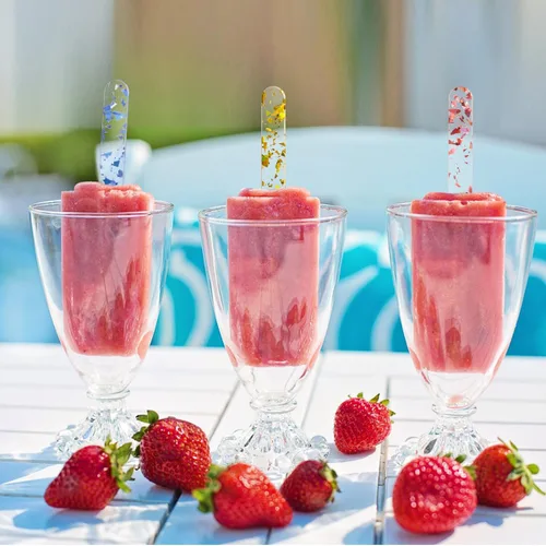 Miniatura 3 de 20 palitos de paletas acrílicas reutilizables de 4.5 pulgadas para hacer paletas de hielo, cake pop, dulces y manualidades (colorido)