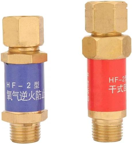 Miniatura 8 de Válvula antirretorno de oxígeno-acetileno, 1,5 oxígeno-acetileno antirretorno para equipos de soldadura de gas para hogares privados