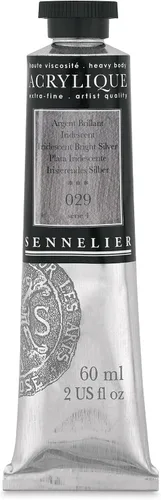Miniatura 97 de Sennelier Acrílico para artistas extrafinos, 2.0 fl oz, luz verde cromo S3