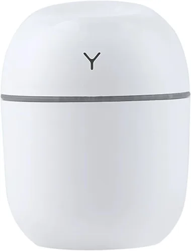 Mini humidificador de 2 modos recargable portátil pequeño humidificador con apagado automático para dormitorio, coche, oficina, plantas, viajes y