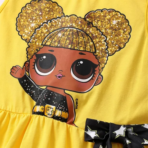 Miniatura 3 de L.O.L. Surprise! Conjunto de pantalones cortos sin mangas para niñas, conjunto de 2 piezas de 3 a 10 años
