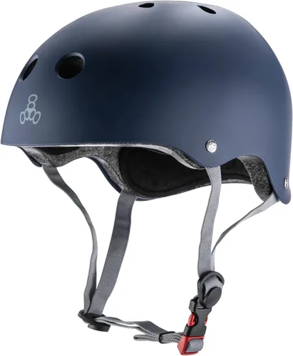 Miniatura 15 de Triple Eight Casco de bicicleta y monopatín con doble certificación Blanco mate