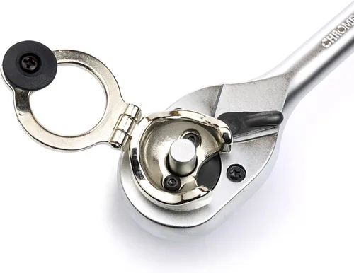 Miniatura 5 de Ascend Tools Trinquete de rueda fácil, unidad de 1/2 pulgada, acción de trinquete de 72 dientes, cabezal de liberación rápida, rotador, giratorio