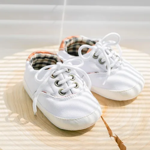 Miniatura 5 de Morbido - Tenis de lona antideslizantes para bebés y niñas de 0 a 18 meses
