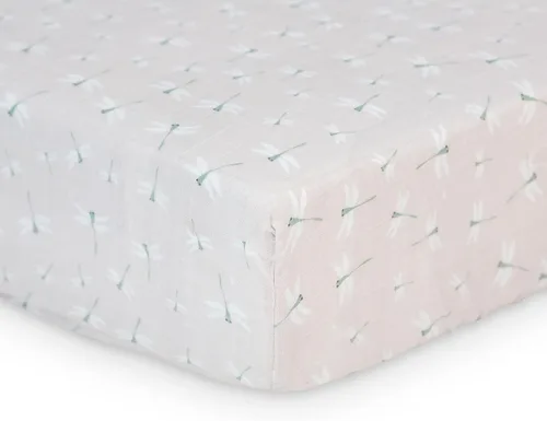 Miniatura 15 de Lulujo Sábanas de muselina para cuna, sábanas ajustables para colchón de cuna para niños y niñas, 28 x 52 pulgadas, 1 paquete de margaritas