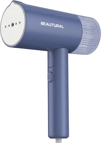 BEAUTURAL Vaporizador para ropa, removedor de arrugas portátil de ropa, calentamiento rápido de 30 segundos, plegable y de mano, solo 120 V (no para