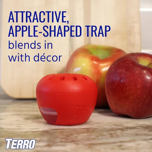 Miniatura 3 de Trampas para moscas de frutas Terro para interiores (paquete de 12) + suministro de señuelo para 540 días