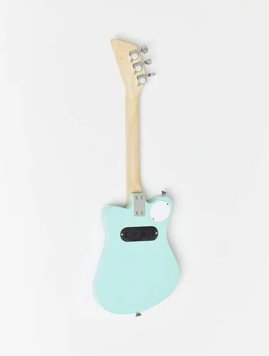Miniatura 3 de Loog - Guitarra eléctrica mini para niños principiantes con amplificador incorporado, a partir de 3 años, aplicación de aprendizaje y lecciones Verde